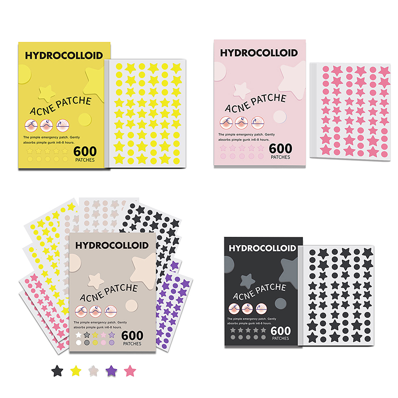Beauty Makeup Tools - 600 PCS/Set Star Pimple Patch Acne