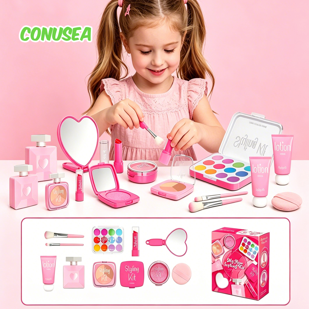 Beauty Makeup Kit For Kids - Child Girl Makeup Career Role Play