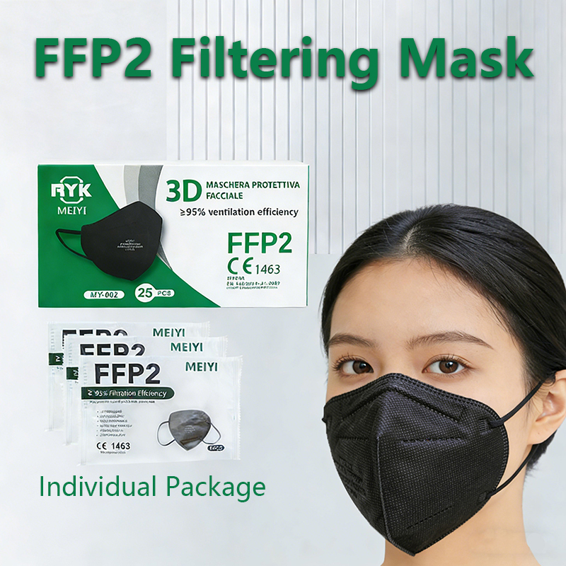 Sheet Face Mask Pack - 25/50PCS FFP2 CE Masks Safety Dust