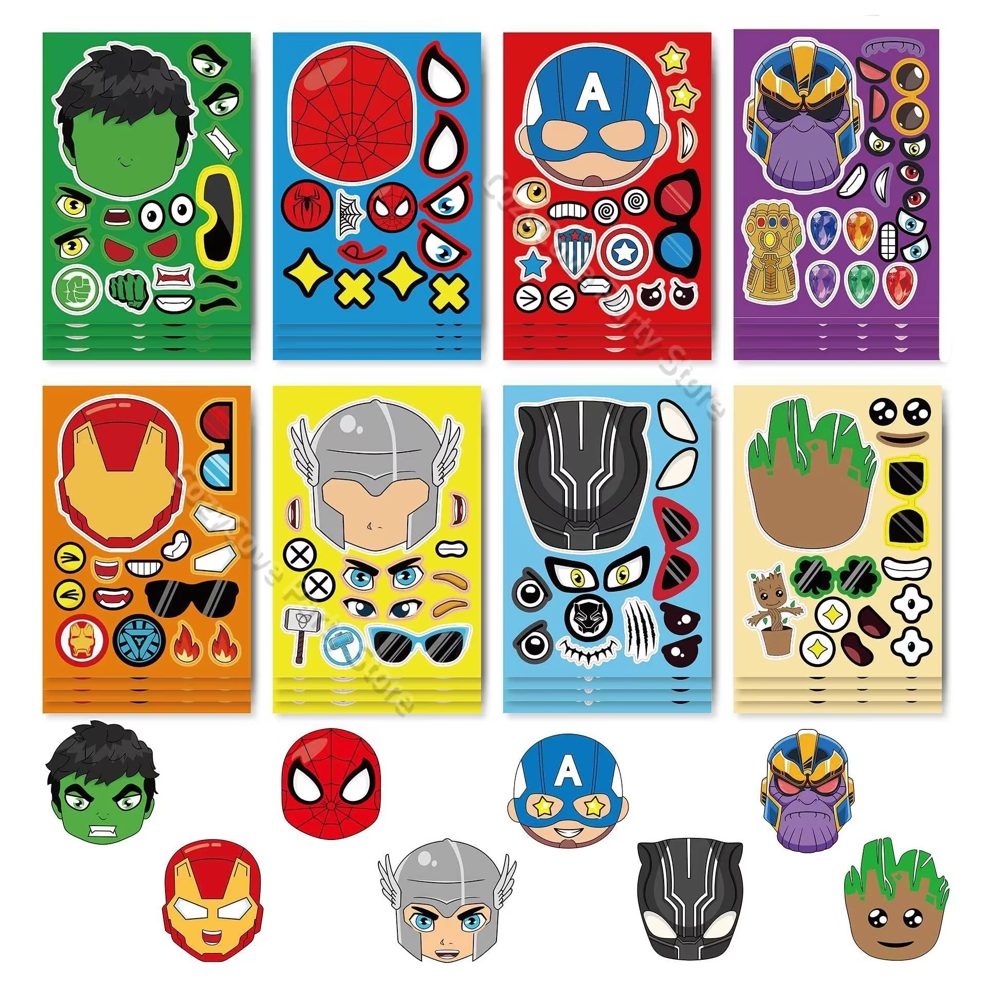 Avengers Party Favors Gifts Su – Sheet Face Mask Pack recenzja i cena