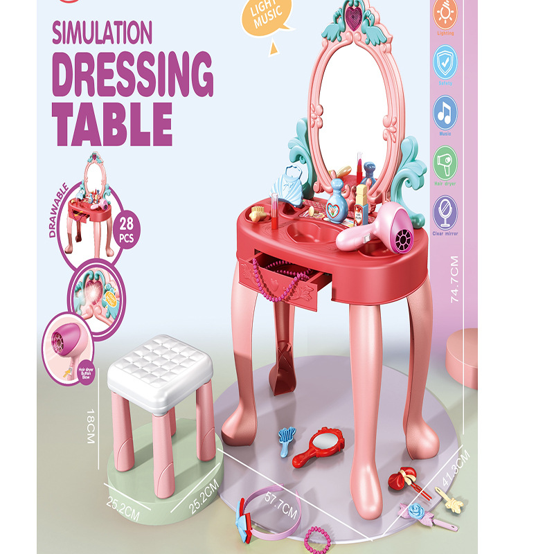 New Pretend Play Makeup Table  – Beauty Makeup Kids recenzja i cena