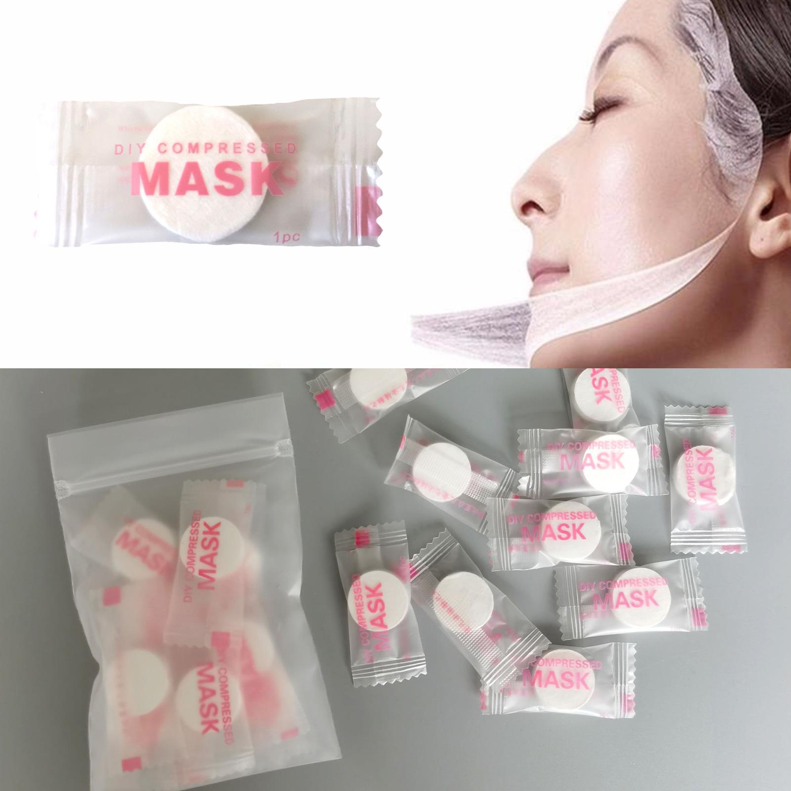 30/50pcs Disposable Compressed – Sheet Face Mask Pack recenzja i cena