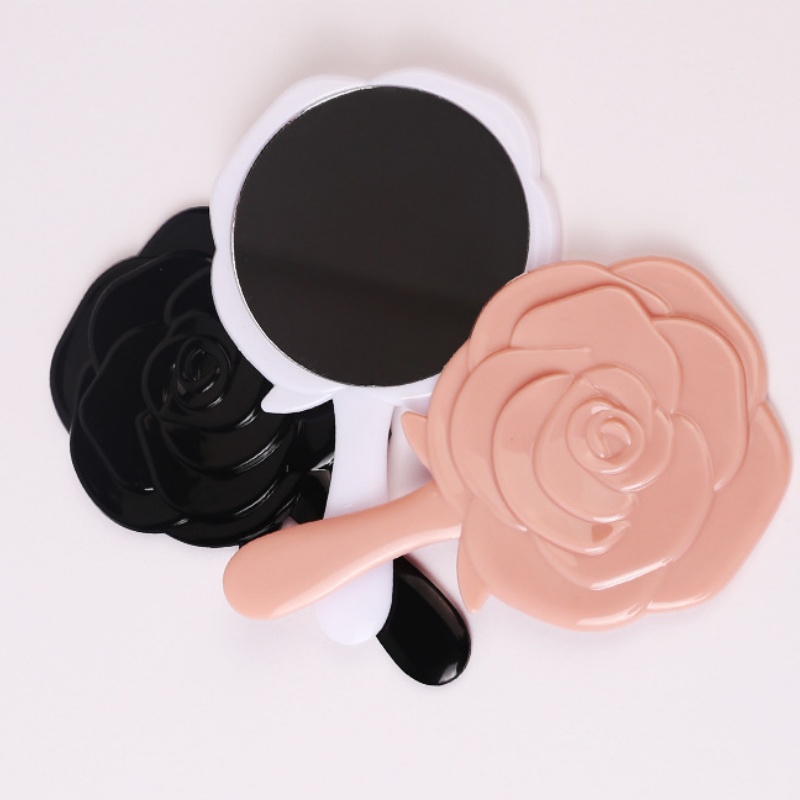 Retro rose small mirror portab – Beauty Flower Makeup recenzja i cena