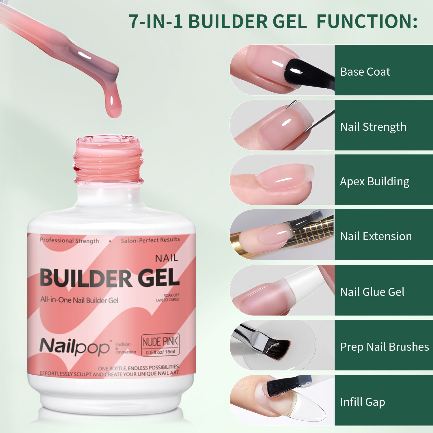 Nailpop 7IN1 Multi-Functional  – Nail Dehydrator Primer recenzja i cena