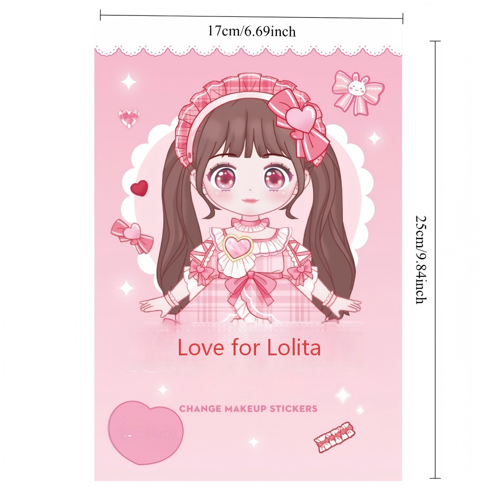 Super Cute Dress Up Stickers f – Beauty Makeup Kids recenzja i cena