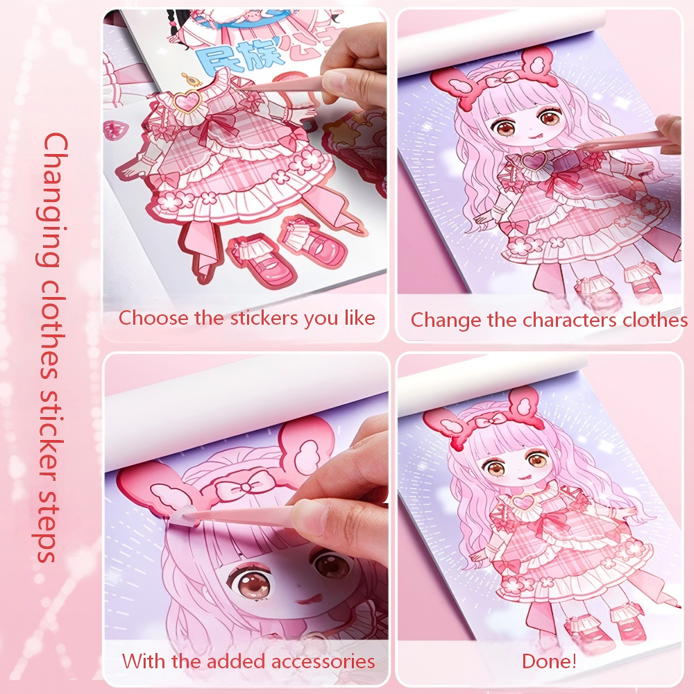 Super Cute Dress Up Stickers f – Beauty Makeup Kids recenzja i cena