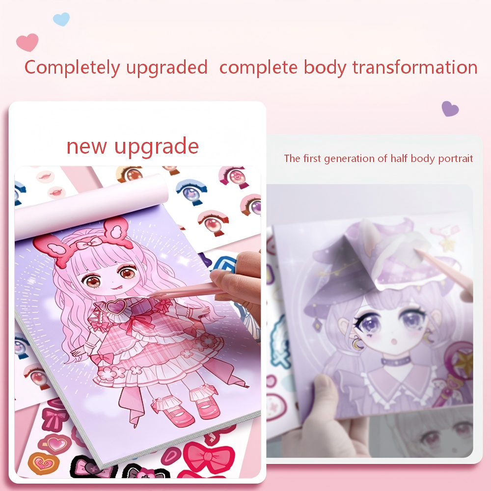Super Cute Dress Up Stickers f – Beauty Makeup Kids recenzja i cena