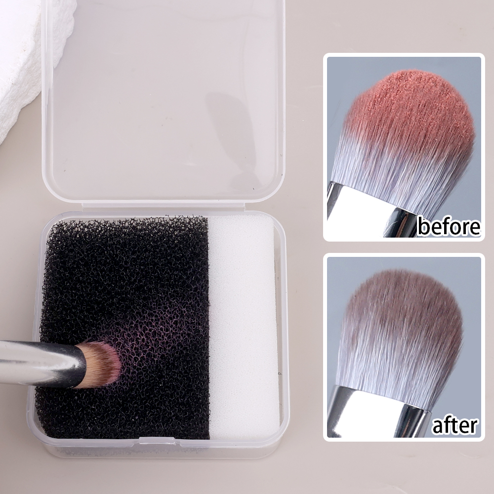 New Makeup Brush Cleaning Box  – Beauty Makeup Tools recenzja i cena