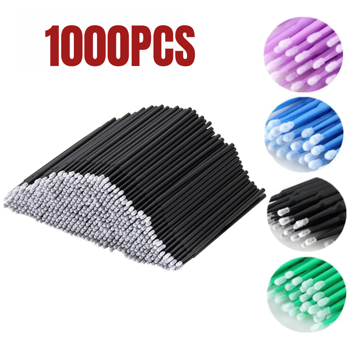 1000/500PCS Eyelash Cleaning B – Beauty Makeup Tools recenzja i cena