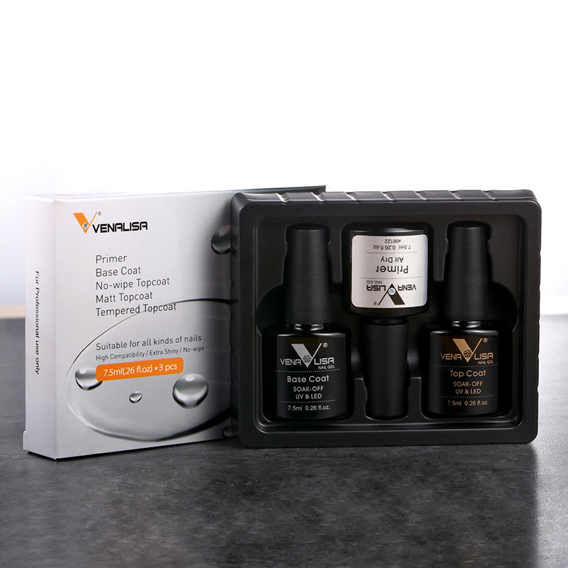 3pcs/set Venalisa Primer Base  – Nail Dehydrator Primer recenzja i cena