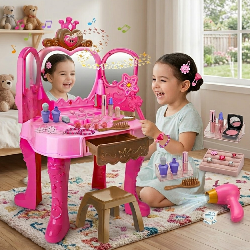 Girls Makeup Toys Woman Career – Beauty Makeup Kit For Kids recenzja i cena
