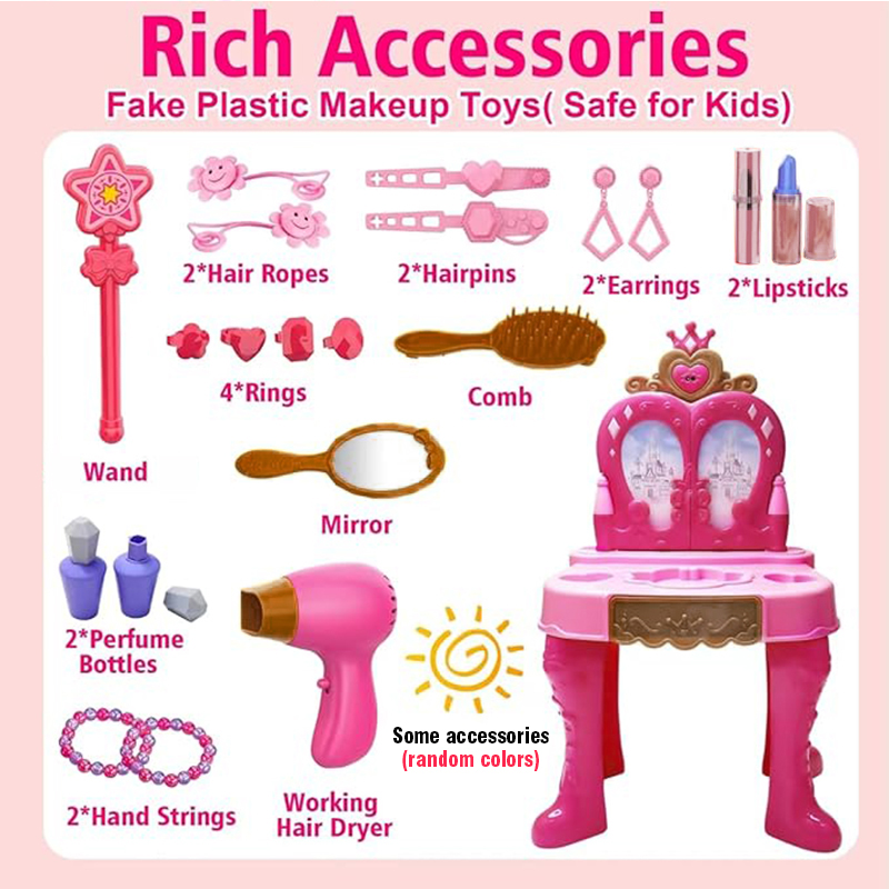 Girls Makeup Toys Woman Career – Beauty Makeup Kit For Kids recenzja i cena