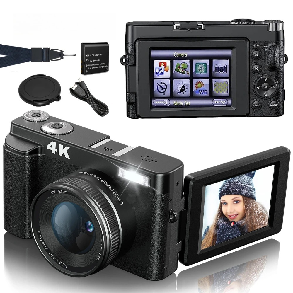 4K 48MP Compact Vlogging Camer – Beauty Makeup News recenzja i cena