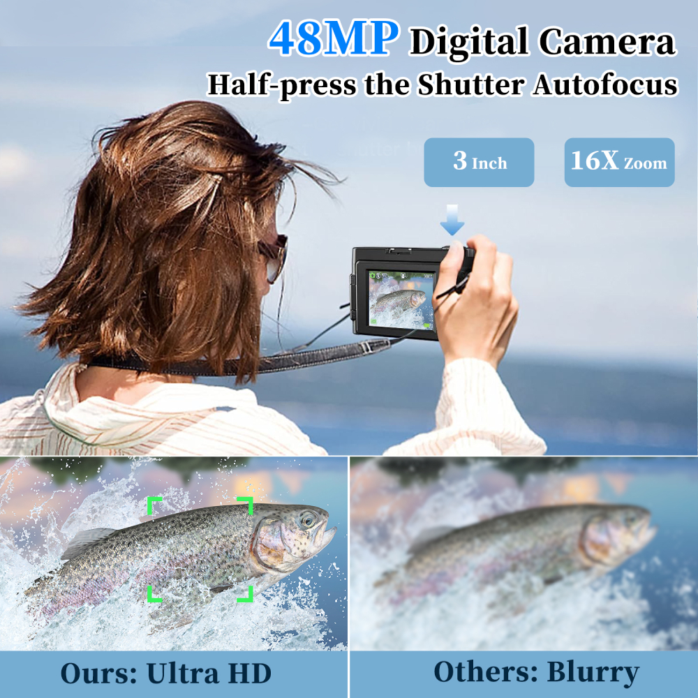 4K 48MP Compact Vlogging Camer – Beauty Makeup News recenzja i cena