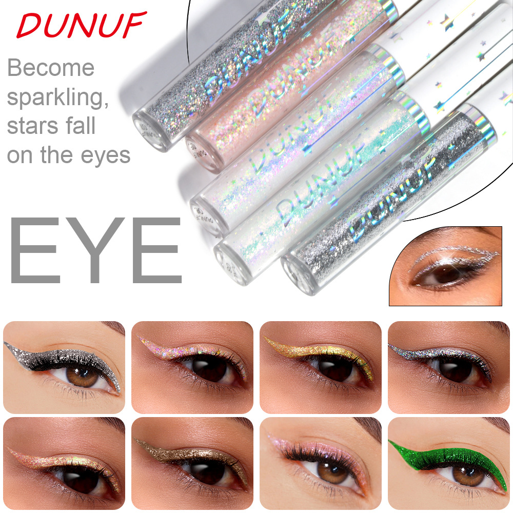 6 Pcs Glitter Eyeliner Set Gol – Beauty Makeup Events recenzja i cena