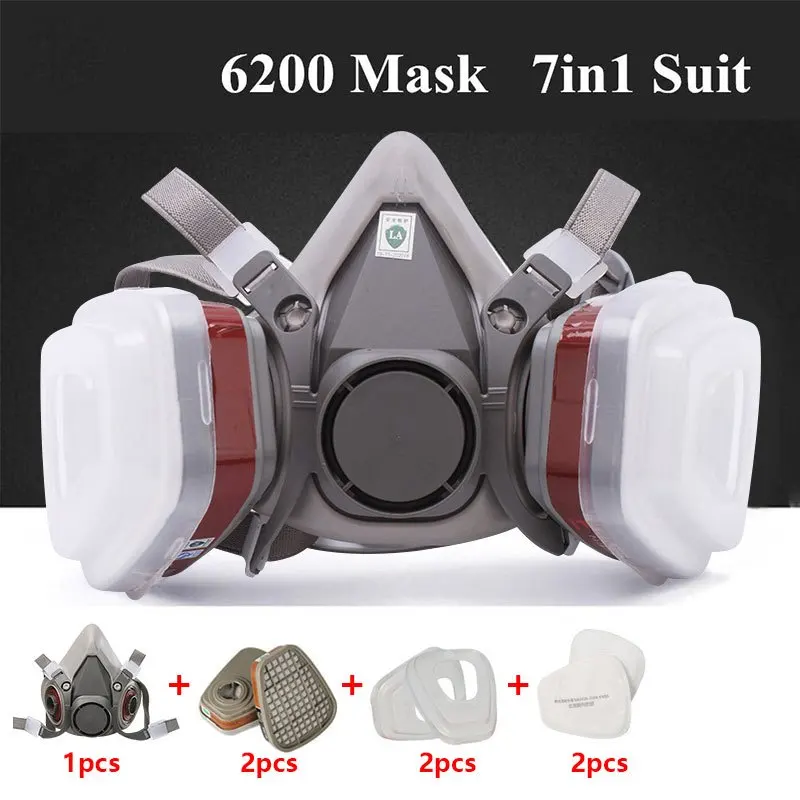 7in1 Gas Proof Half Face Mask  – Sheet Face Mask Pack recenzja i cena