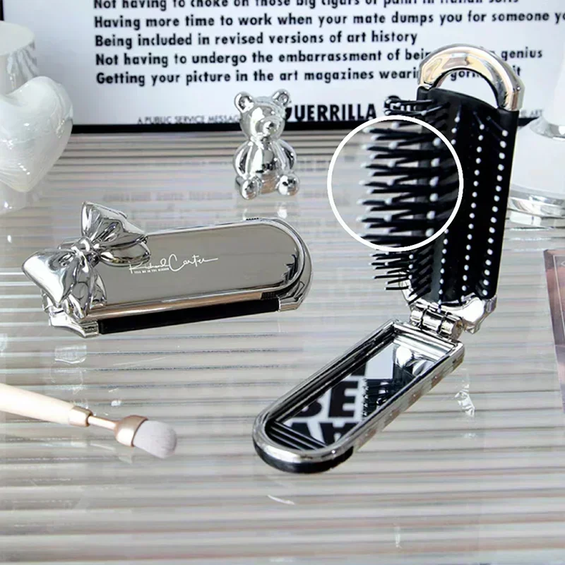 New Sliver Bow Folding Combs w – Beauty Makeup News recenzja i cena