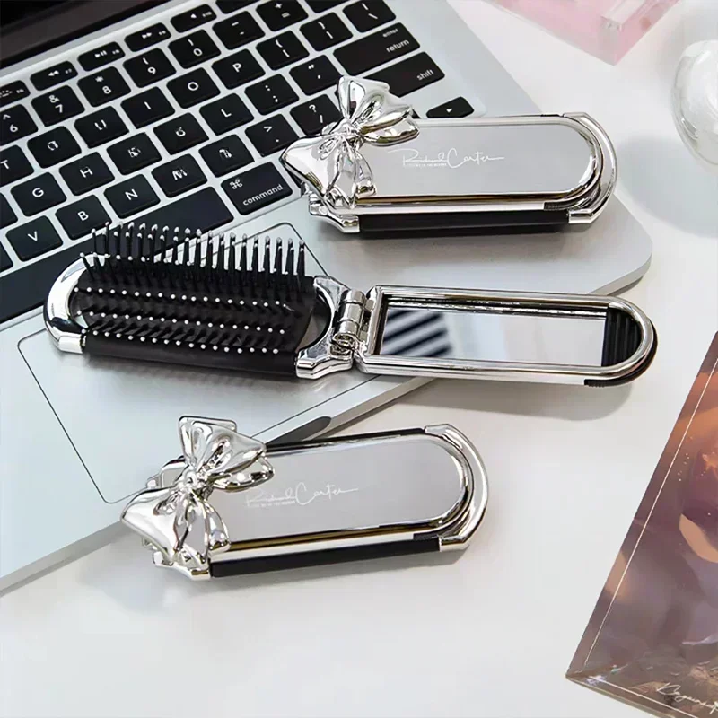 New Sliver Bow Folding Combs w – Beauty Makeup News recenzja i cena