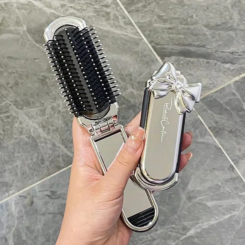 New Sliver Bow Folding Combs w – Beauty Makeup News recenzja i cena