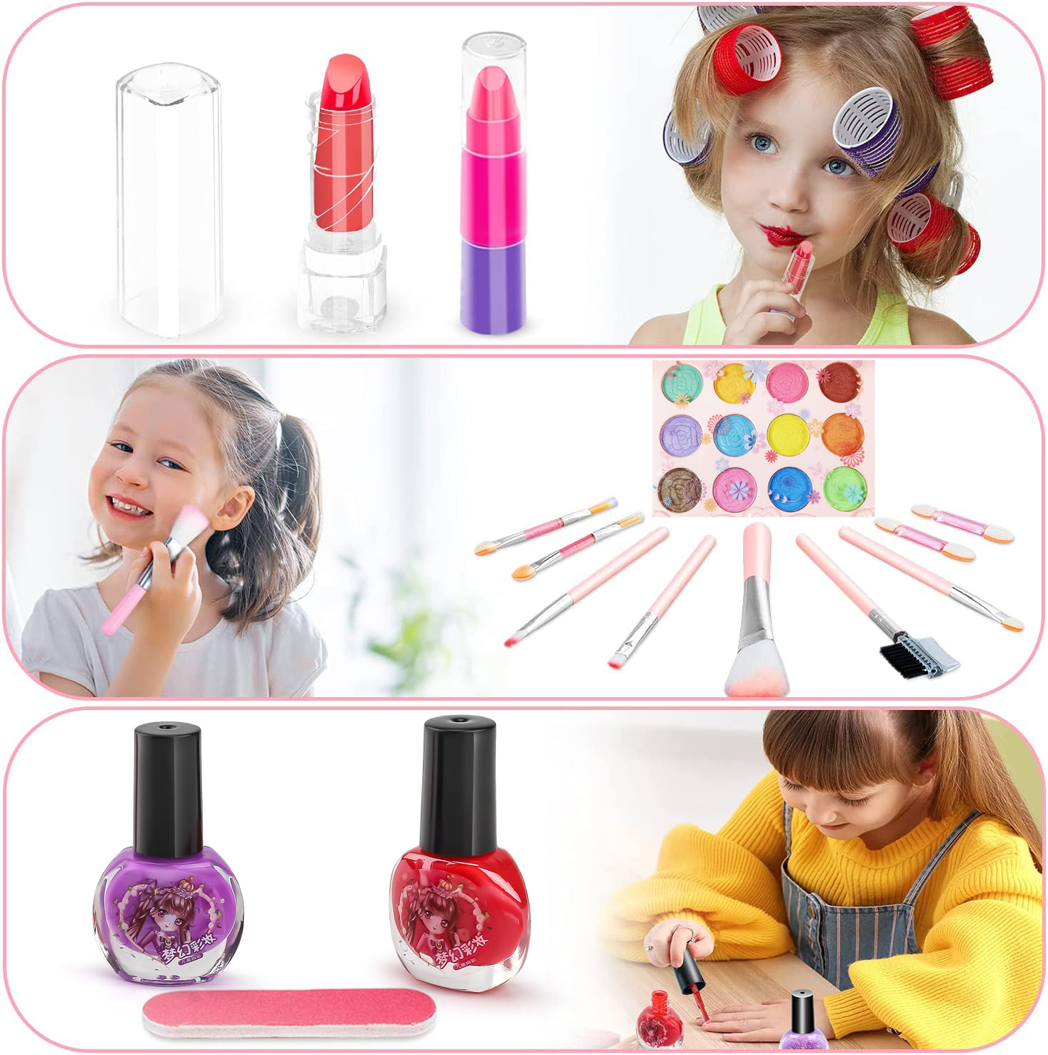 Kids Makeup Toy Kit for Girls, – Beauty Makeup Kit For Kids recenzja i cena