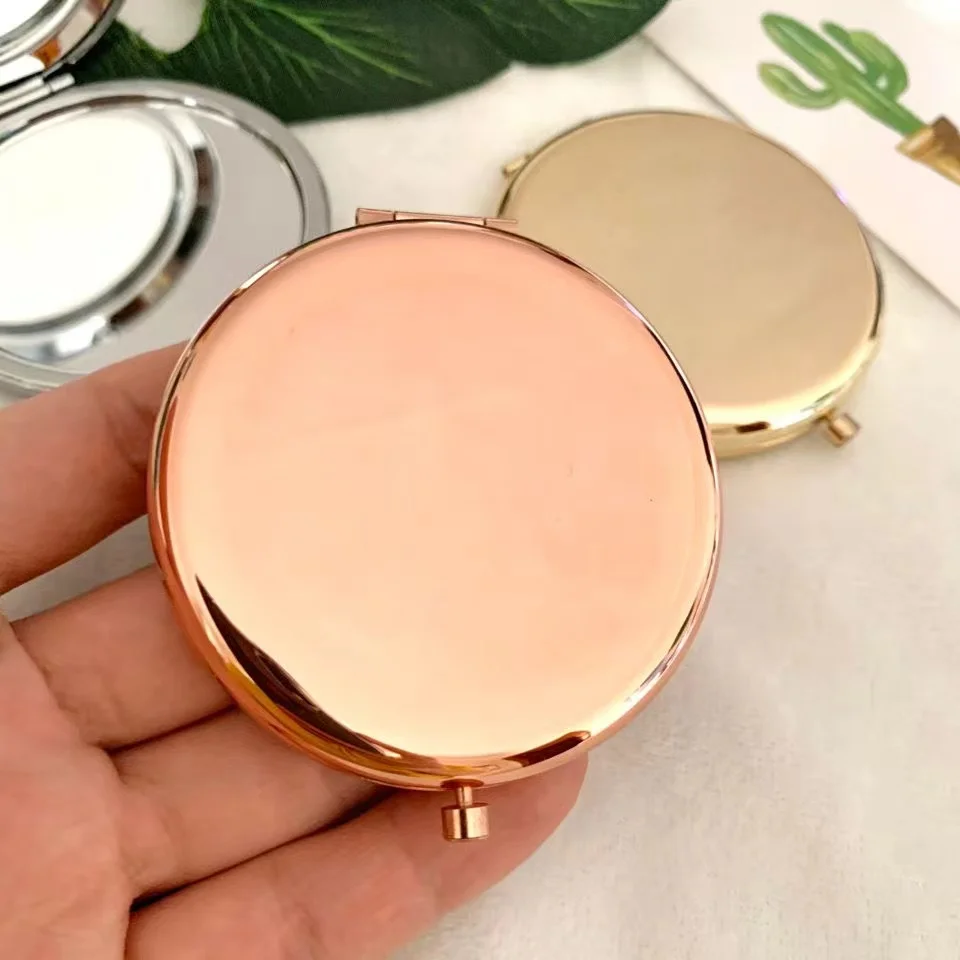 Portable Makeup Mirror Solid r – Beauty Flower Makeup recenzja i cena