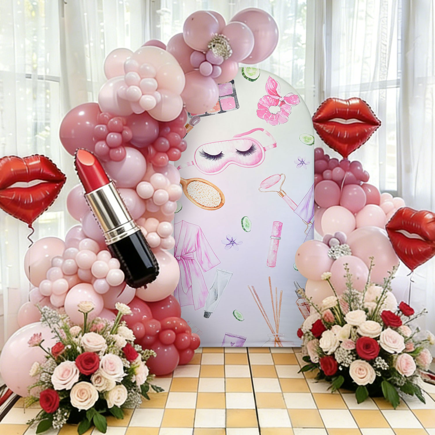 Happy Birthday Makeup Backdrop – Beauty Makeup Events recenzja i cena