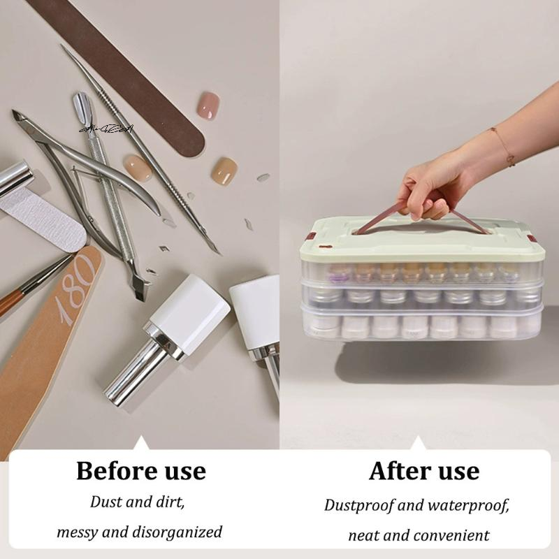 PVC Nail Polish Organizer UV G – Beauty Makeup Tools recenzja i cena
