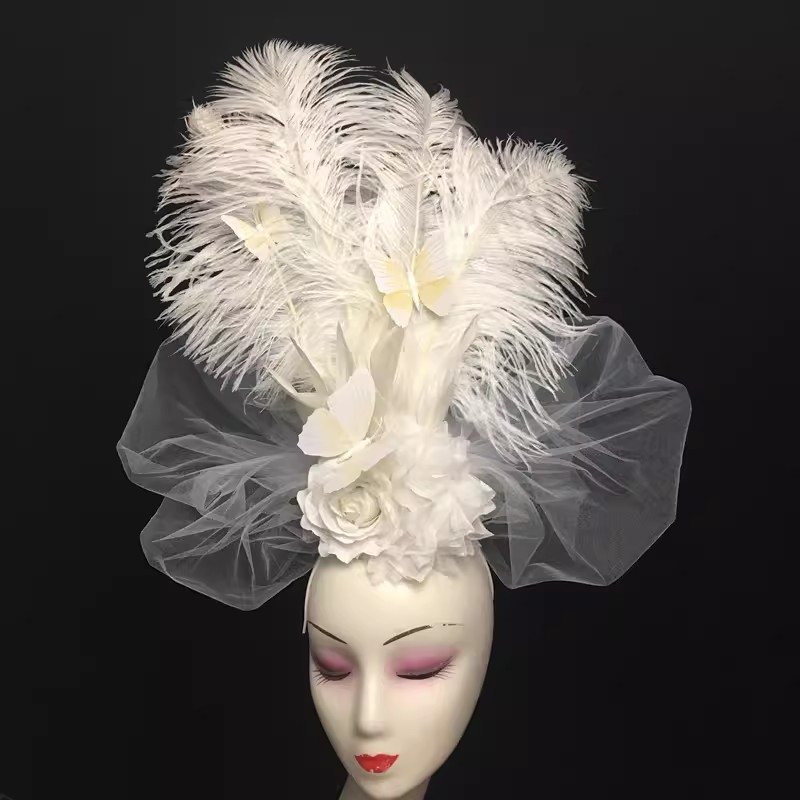 New White Beautiful Feather Fl – Beauty Makeup Events recenzja i cena