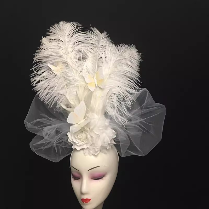 New White Beautiful Feather Fl – Beauty Makeup Events recenzja i cena