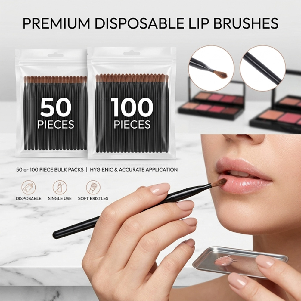 50/100pcs Disposable Lip Brush – Beauty Makeup Tools recenzja i cena