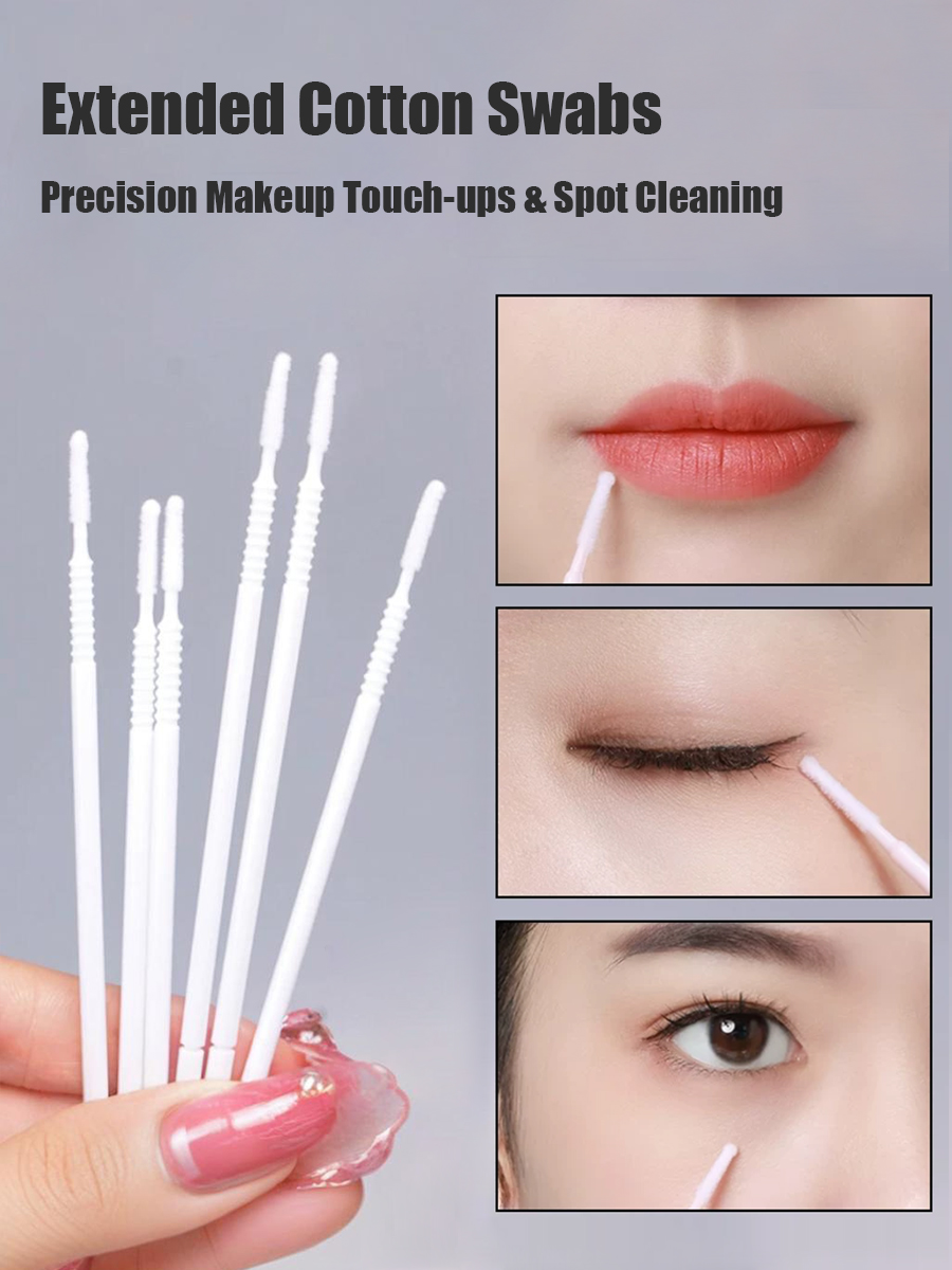 Disposable Long Cotton Swabs E – Beauty Makeup Tools recenzja i cena