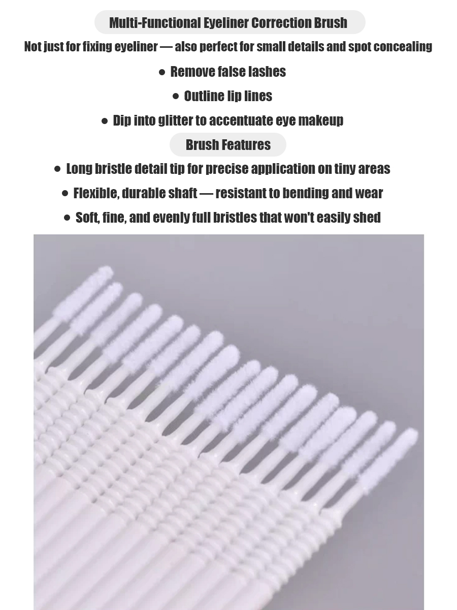Disposable Long Cotton Swabs E – Beauty Makeup Tools recenzja i cena