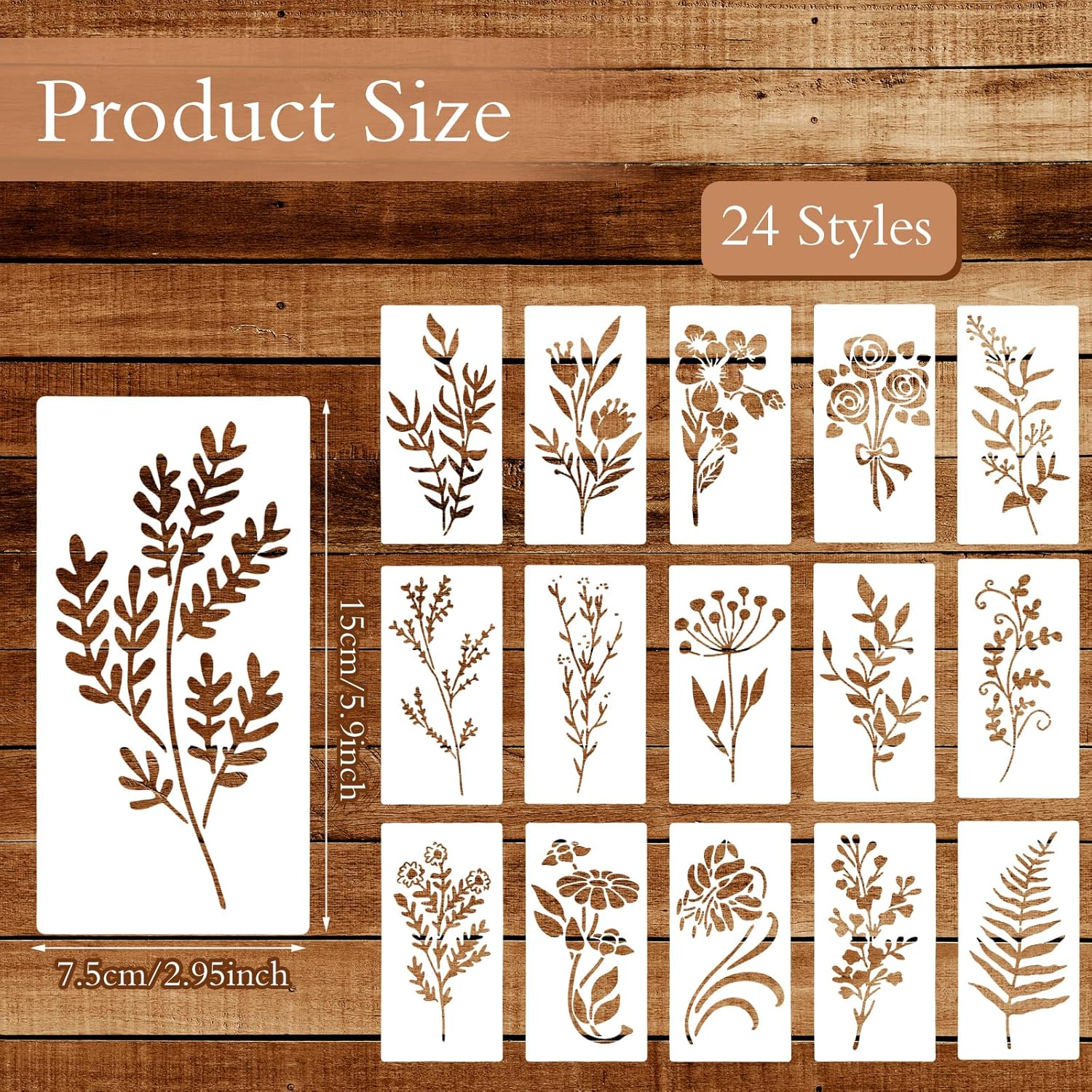 24pcs/Set Wildflower Stencils  – Beauty Makeup Kit For Kids recenzja i cena