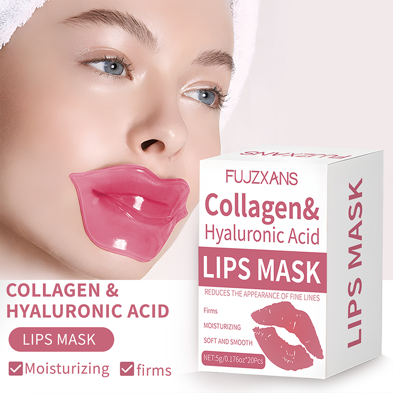 20Pcs/Box Pink Lips Masks Shee – Sheet Face Mask Pack recenzja i cena