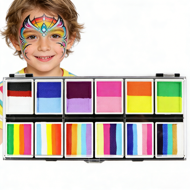 12 Color Multicolor Child Body – Beauty Makeup Kit For Kids recenzja i cena