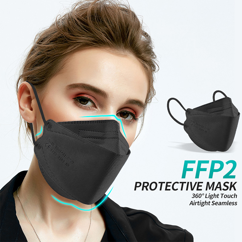 10-200pcs ffp2 mascarillas CE  – Sheet Face Mask Pack recenzja i cena