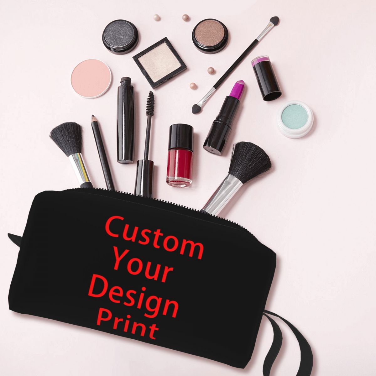 Custom Your Design Toiletry Ba – Beauty Makeup Logo Design recenzja i cena