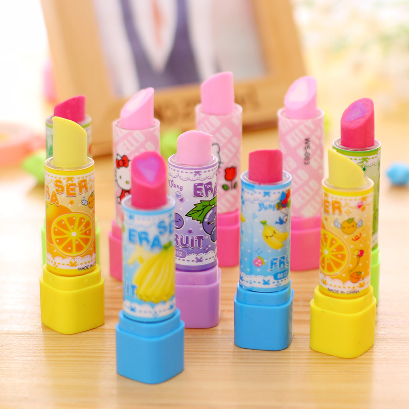 10Pcs Cartoon Fruit Lipstick S – Beauty Makeup News recenzja i cena