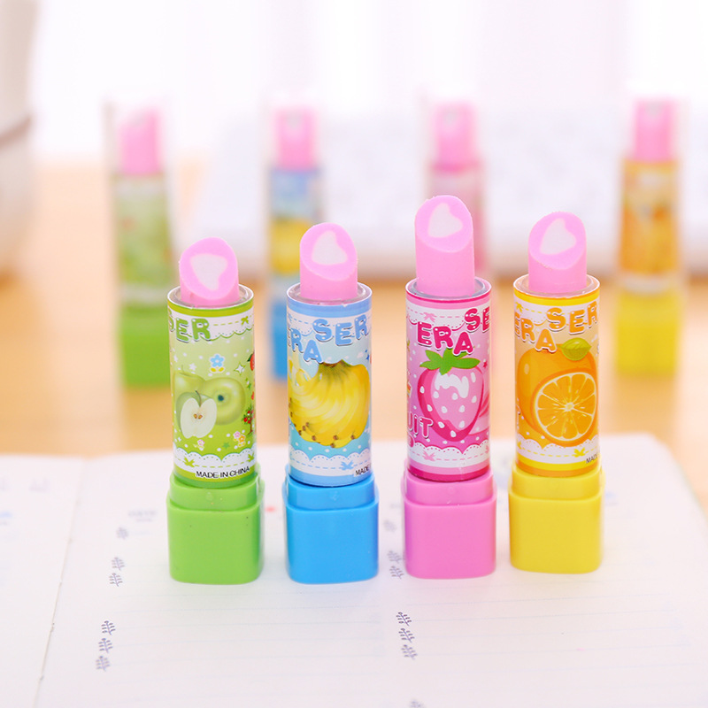 10Pcs Cartoon Fruit Lipstick S – Beauty Makeup News recenzja i cena