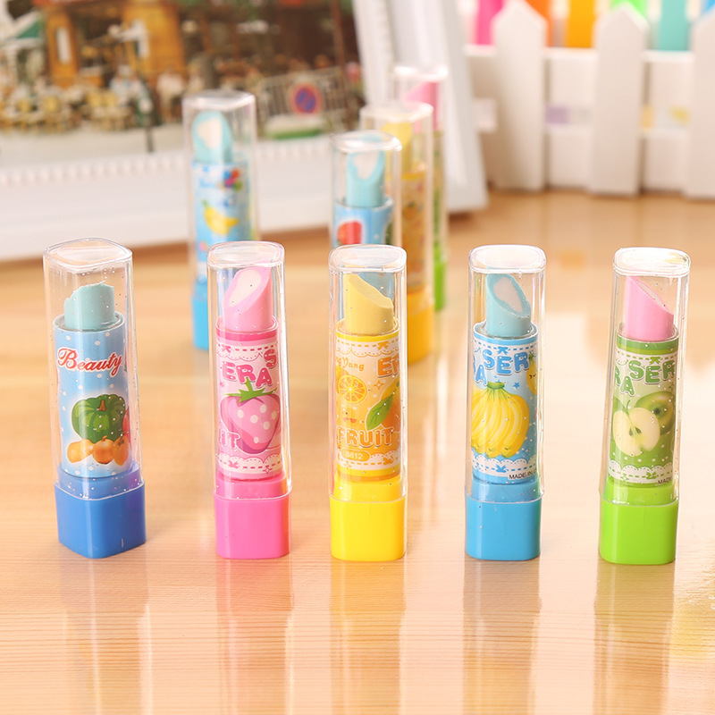 10Pcs Cartoon Fruit Lipstick S – Beauty Makeup News recenzja i cena