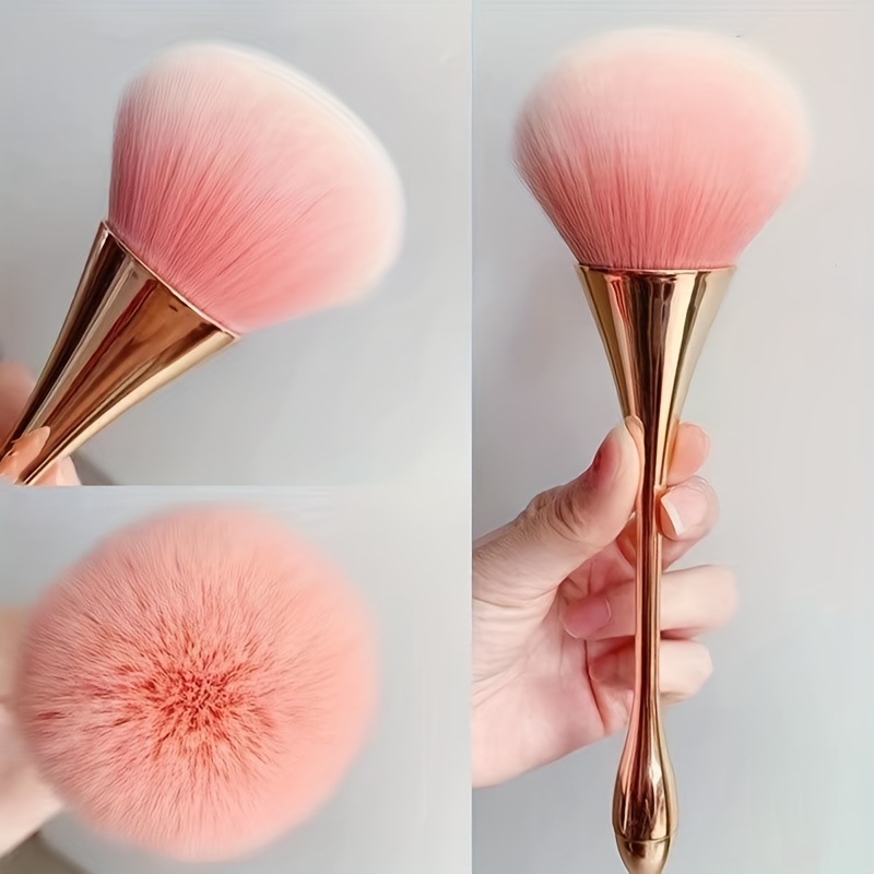 Rose Golden Fan Makeup Brush,C – Beauty Flower Makeup recenzja i cena