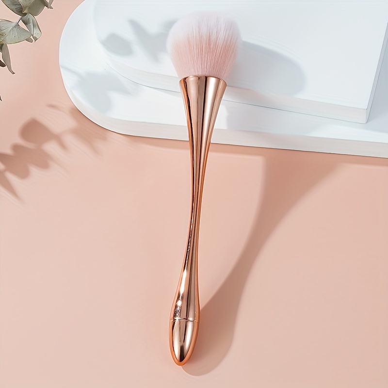 Rose Golden Fan Makeup Brush,C – Beauty Flower Makeup recenzja i cena