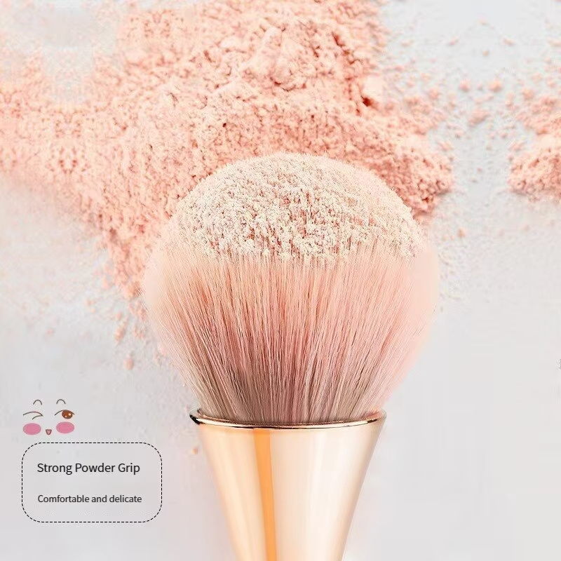 Rose Golden Fan Makeup Brush,C – Beauty Flower Makeup recenzja i cena