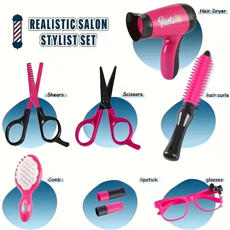 17Pcs Girls Beauty Salon Set M – Beauty Makeup Kit For Kids recenzja i cena
