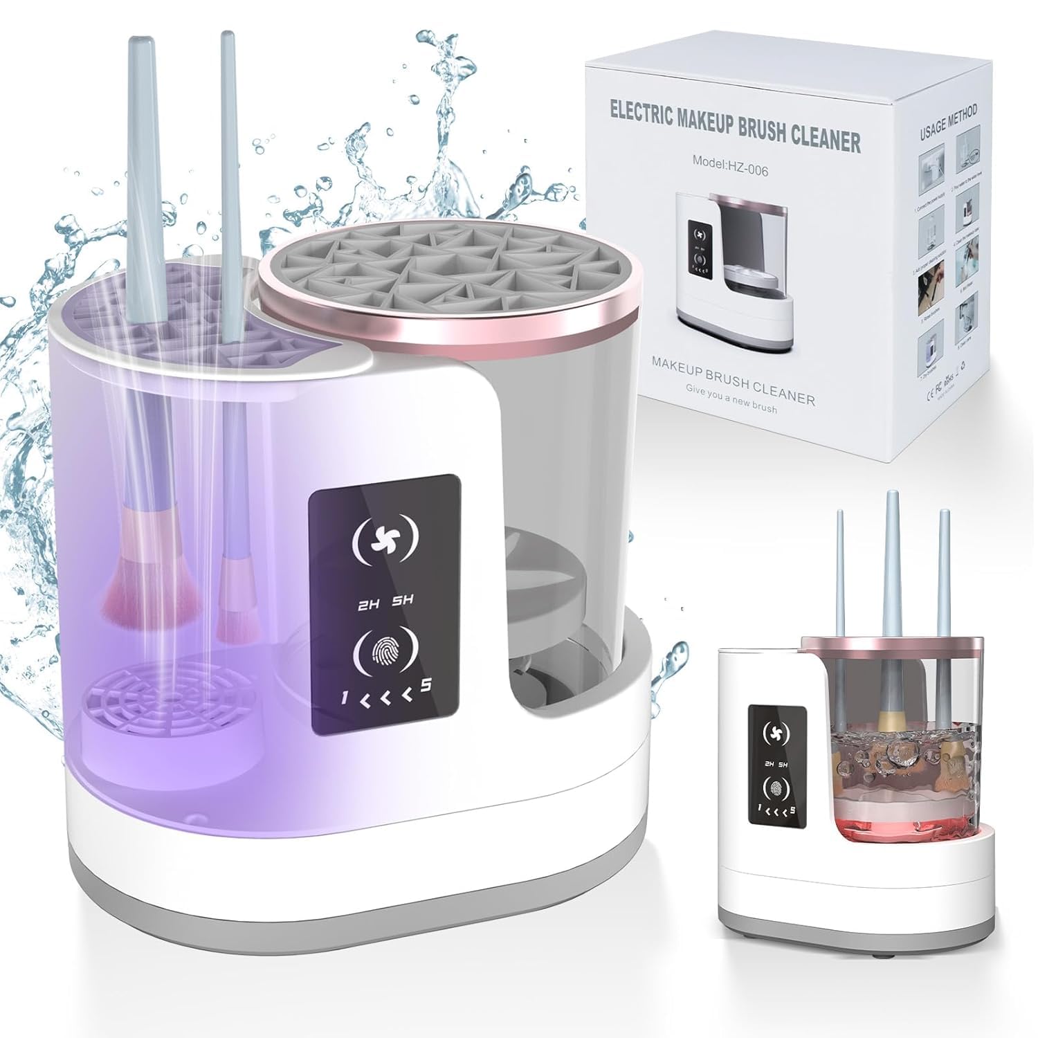 Automatic Rotating Makeup Brus – Beauty Makeup Tools recenzja i cena