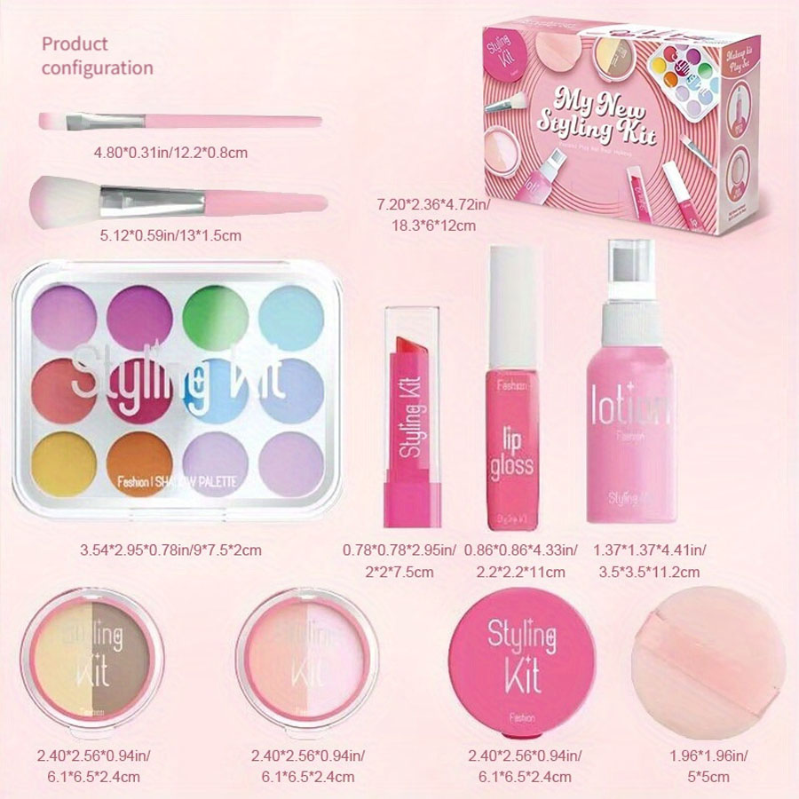 Kids Pretend Makeup Toy Set, N – Beauty Makeup Kit For Kids recenzja i cena