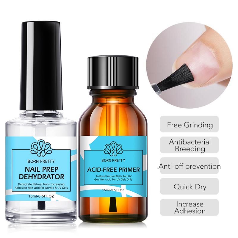 BORN PRETTY 2pc 15ml Nail Prim – Nail Dehydrator Primer recenzja i cena