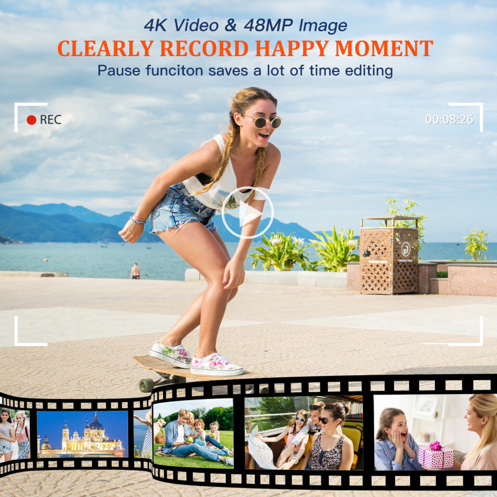 4K Digital Camera Auto Focus 4 – Beauty Makeup News recenzja i cena