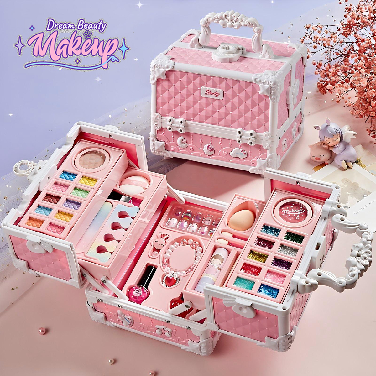 Kids Makeup Kit for Girls Prin – Beauty Makeup Kit For Kids recenzja i cena
