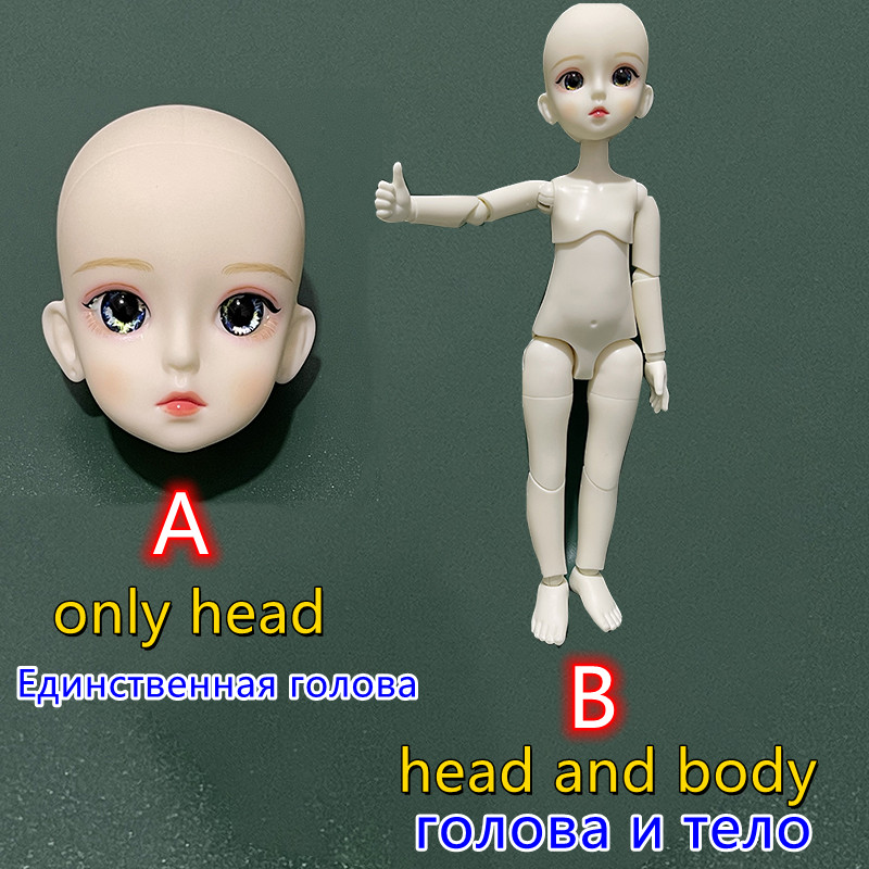 Makeup Doll Head 30CM DOLL 1/6 – Beauty Makeup Kids recenzja i cena